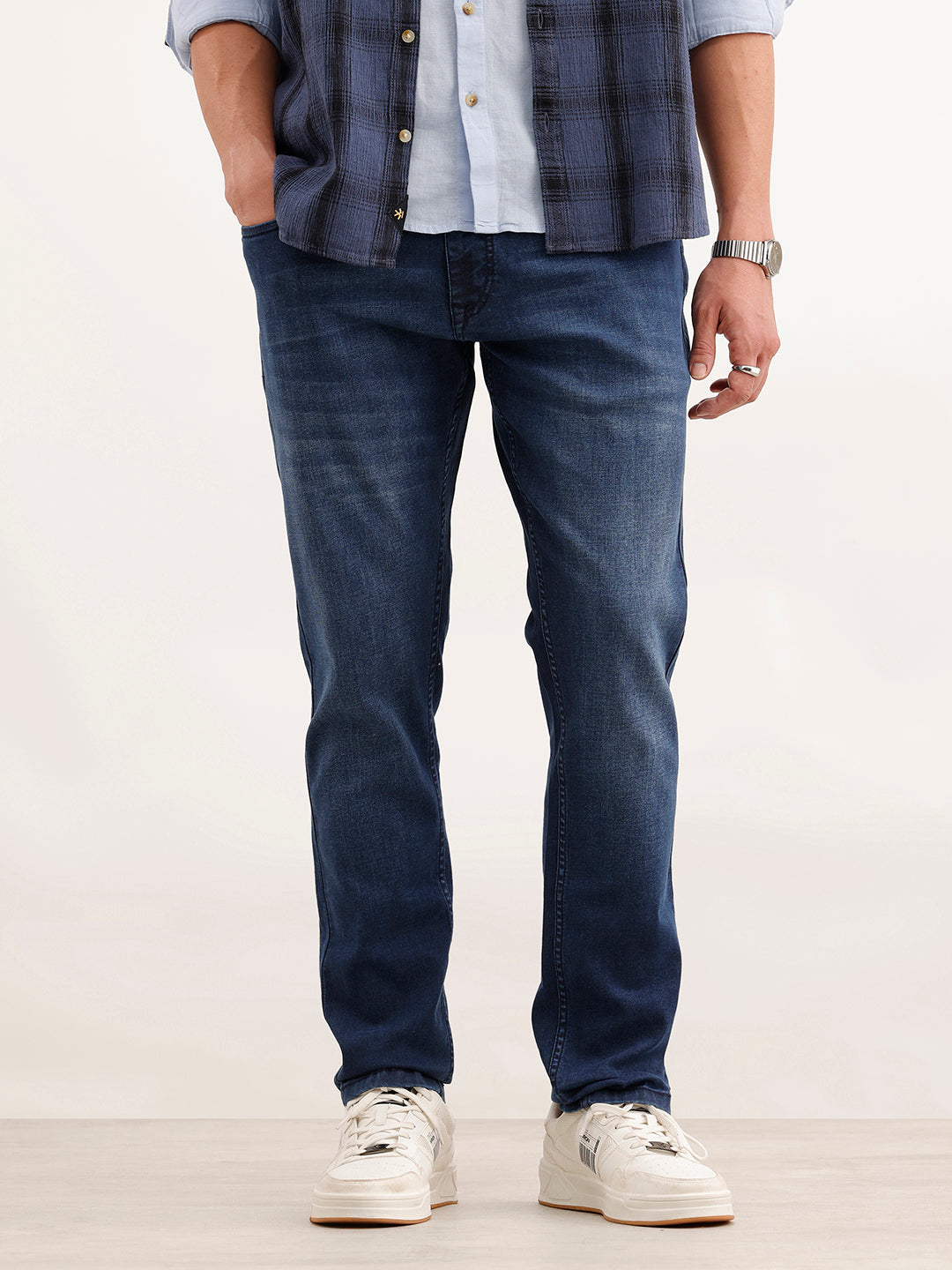 Classic Slim Fit Denim Jeans  | Blue