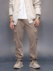 Casual Utility Pocket Joggers   |  Khaki