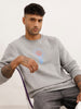 Classic Comfort Fit Printed Sweatshirt | Grey