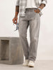 Solid Anti Fit Denim Jeans | Grey