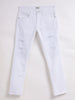 Prime White Slim Tapered Jeans