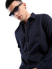 Prime Navy Solid Cotton Shirt