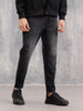 Vintage Washed Distressed Jeans I Black