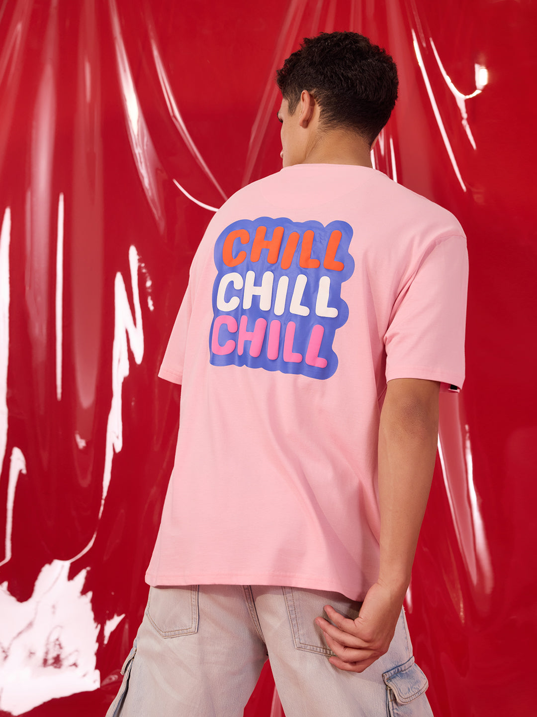 Just Chill Neflix Oversized T-Shirt
