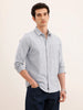 Regular Fit Solid Shirt | Blue