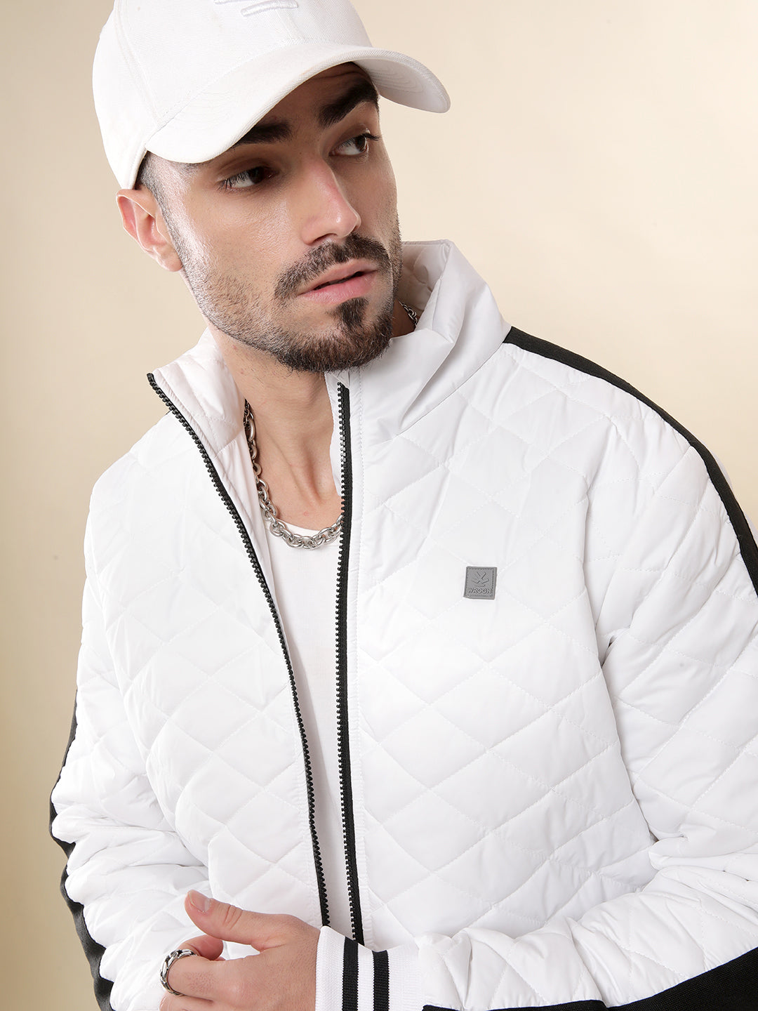 White Streek Puffer Jacket