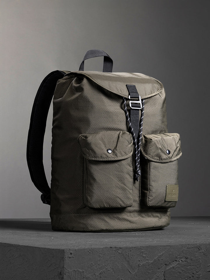Drawstring Utility Backpack | Olive (30L)