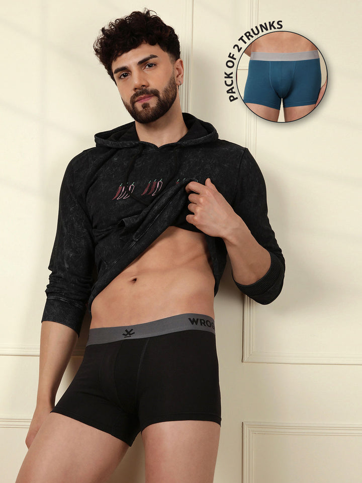 Solid Comfort Stretch 2-Pack Trunk