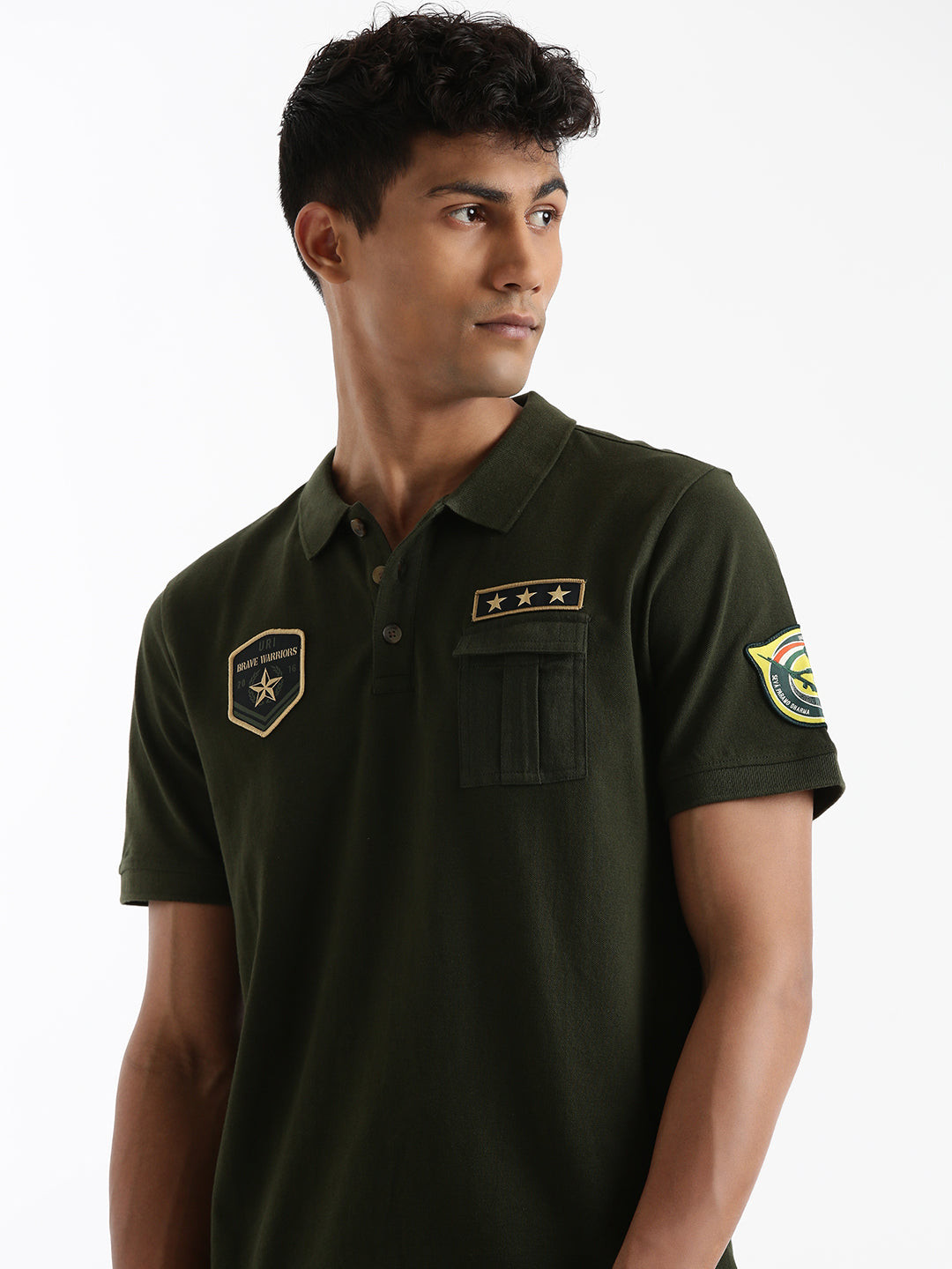 Indian Infantry By A47 Classic Polo T-shirt