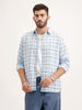 Textured Regular Fit Shirt | Light Blue
