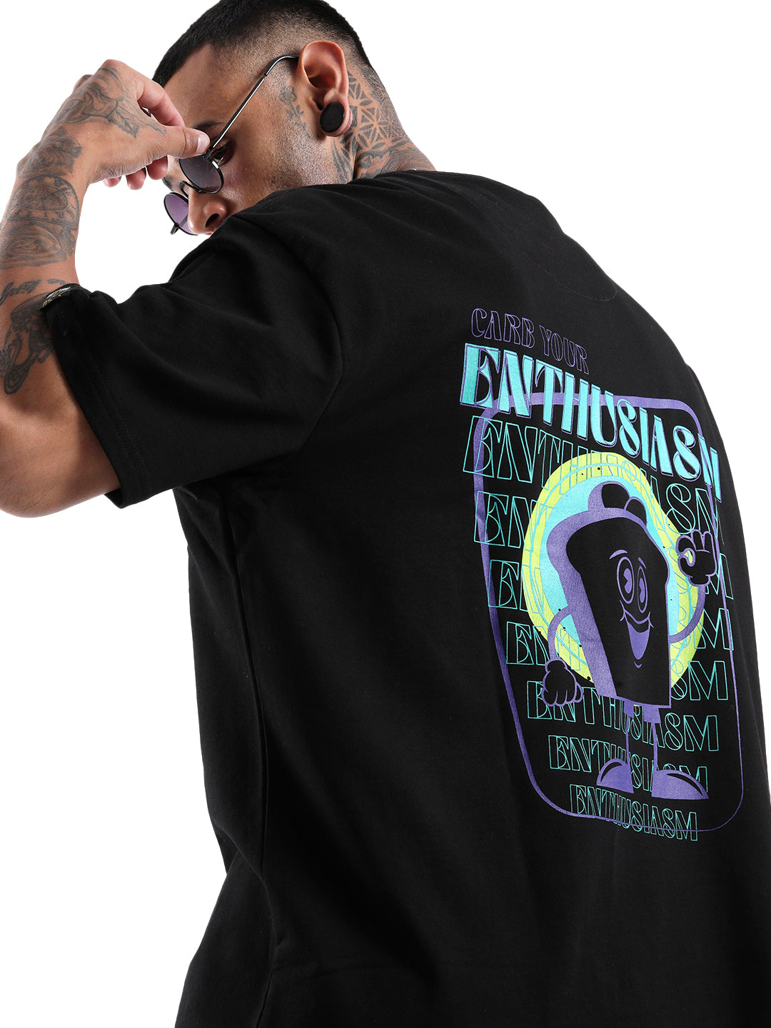 Enthusiasm Back Printed T-Shirt