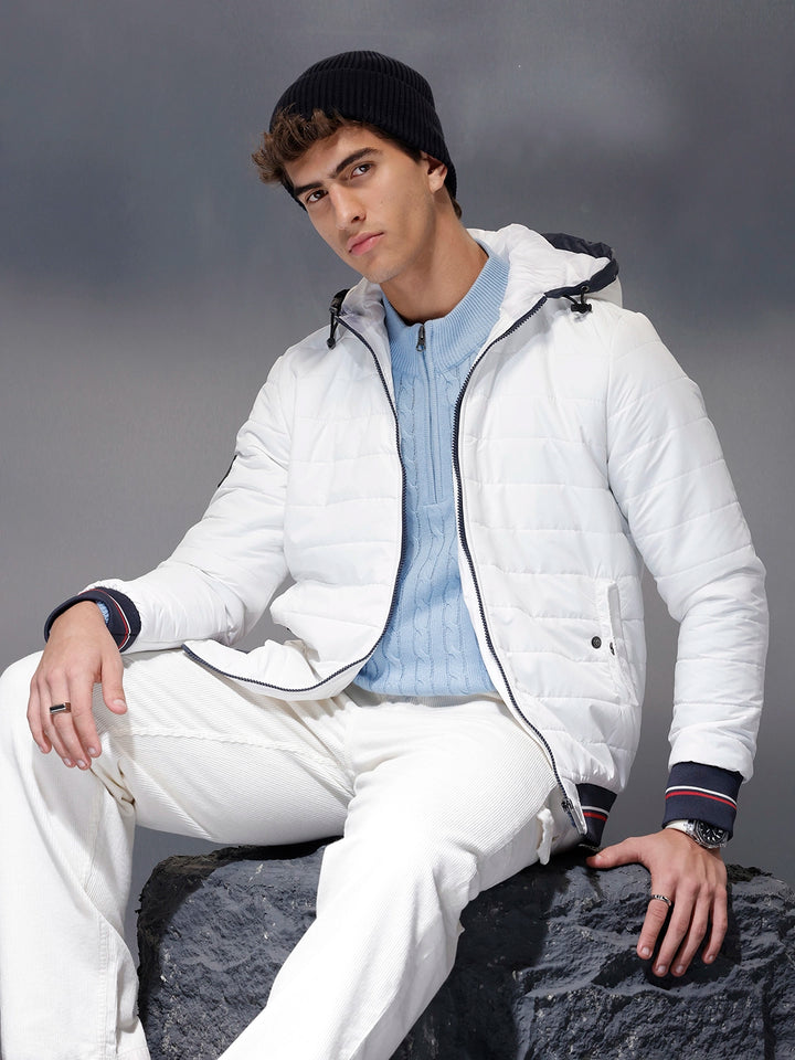 Snow White Urban Puffer Jacket | White