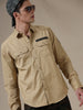 Wrogn Patch Technical Khaki Shirt