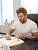 Sir David Beckham Back Signed Manchester United 1999 Home Shirt With Fan Style Number
