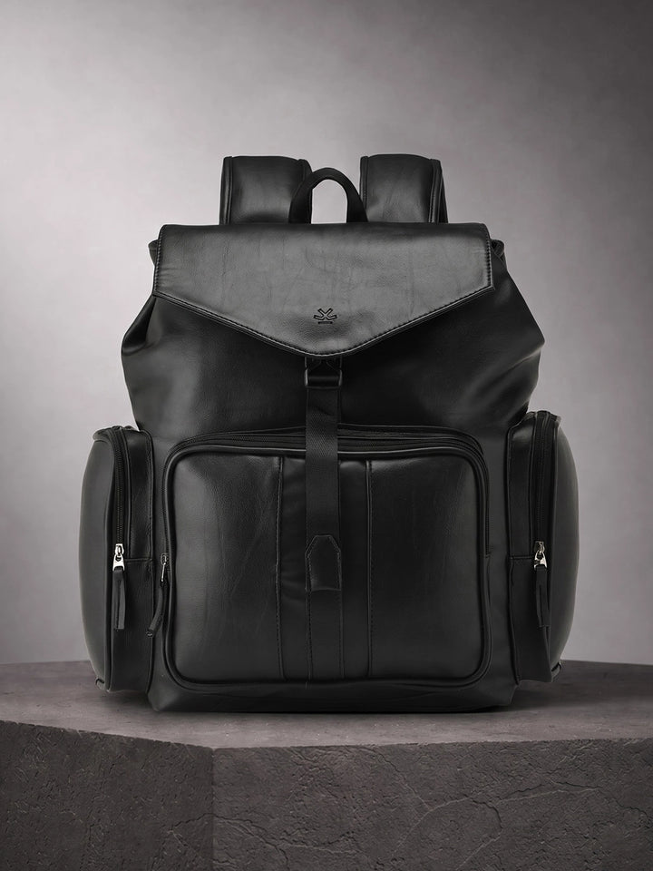 Textured Everyday Backpack | Black (30L)