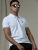 Wrogn Premium White Polo T-Shirt