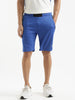 Solid Active Blue Shorts