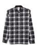 Premium Long Sleeve Checked Black Shirt