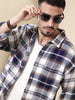 Ice Blue Classic Checked Shirt