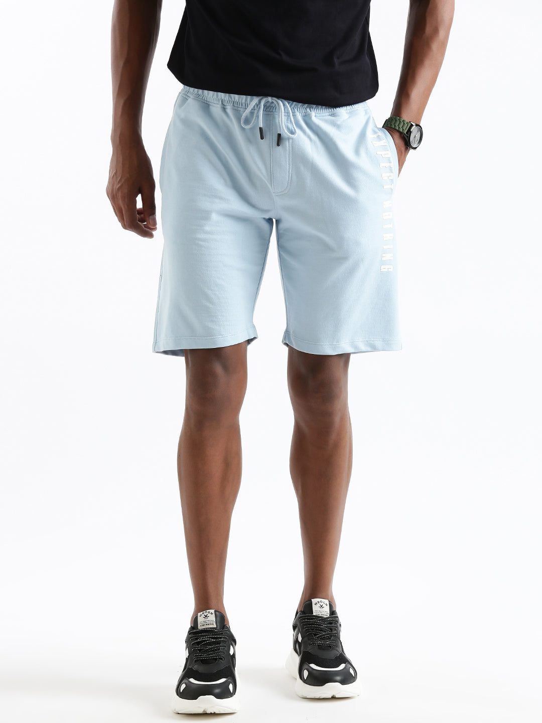 Expect Nothing Casual Shorts