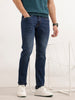 Faded Slim Fit Denim Jeans  | Blue