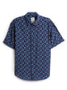 Navy Abstract AOP Shirt