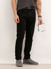 Solid Skinny Fit Denim Jeans | Black