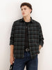 Slim Fit Full Sleeve Checkered Shirt | Dark Green | WSH02FSSL0330S