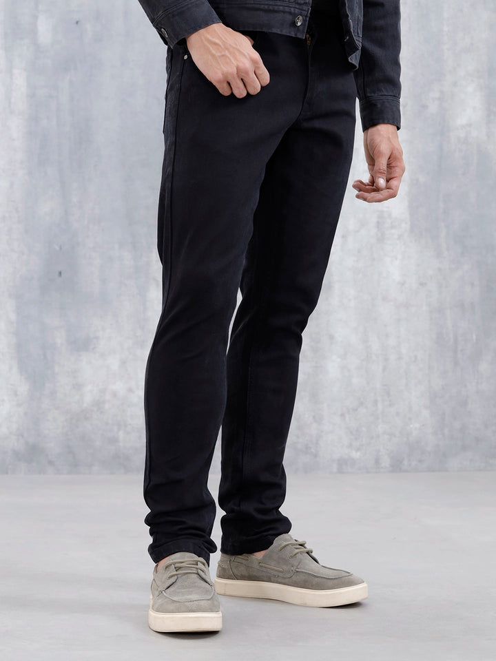 Men's Casual Slim Fit Jeans | Black