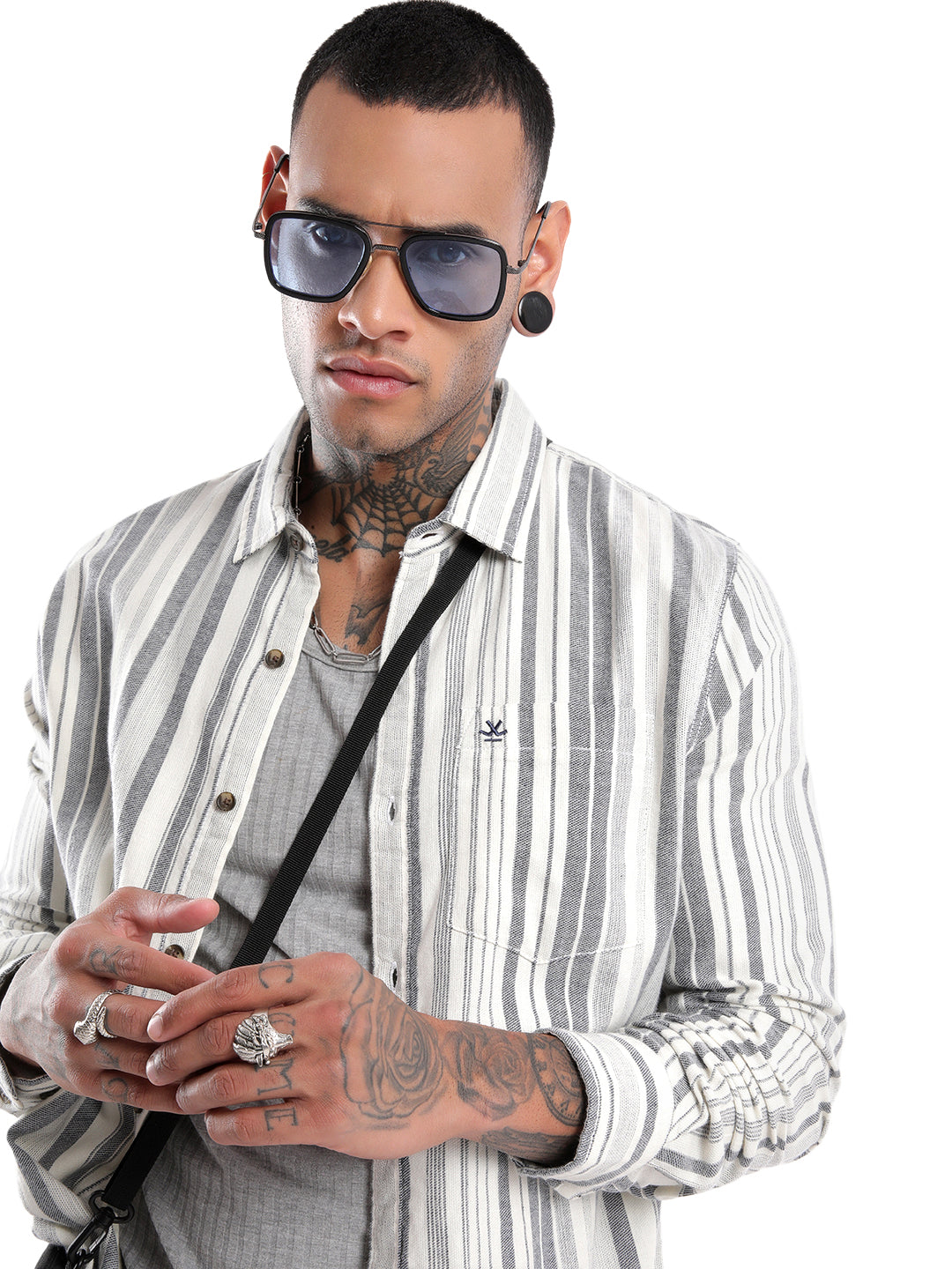 Premium Slim Fit  Striped Shirt