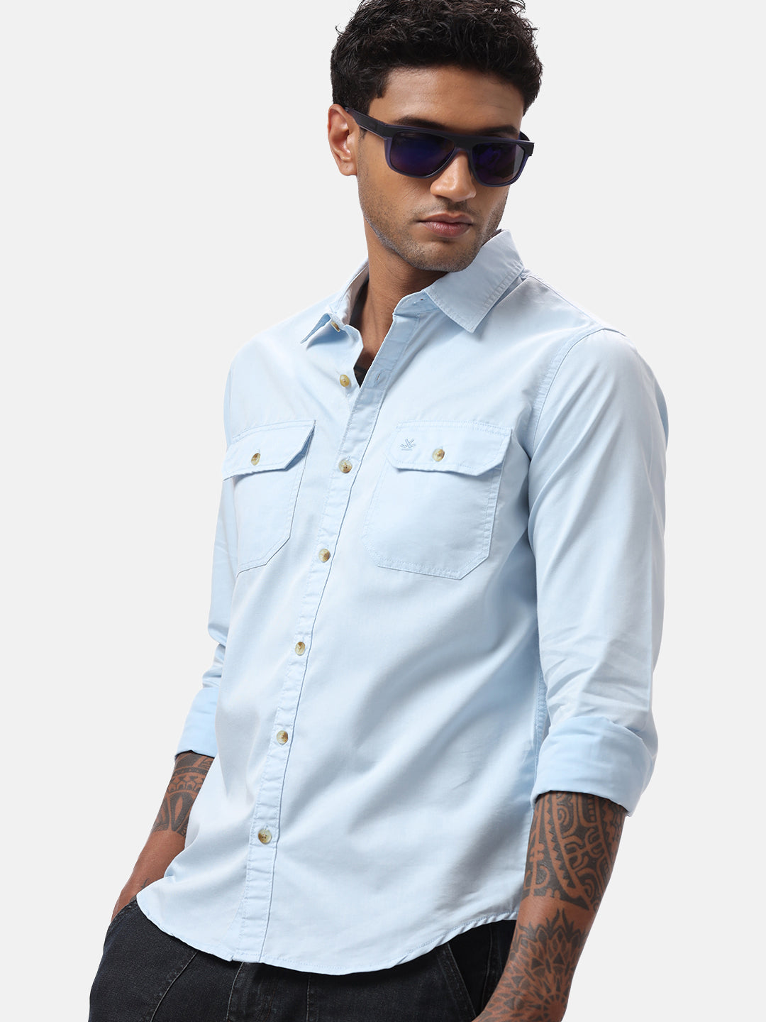 Sky Blue Premium Shirt