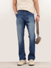 Faded Regular Fit Denim Jeans | Blue