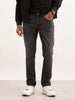 Faded Slim Fit Denim Jeans | Dark Grey