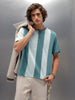 Colourblock Comfort Fit Casual T-shirt | Teal