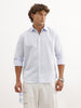 Slim Fit Solid Shirt | Light Blue