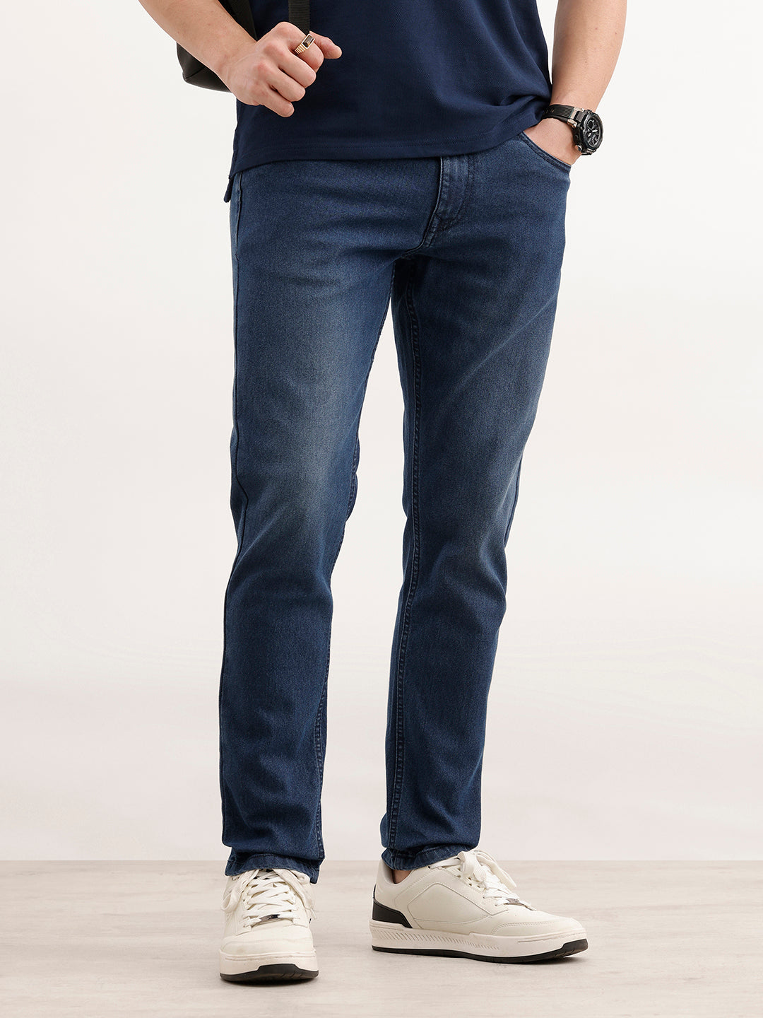 Slim Fit Denim Jeans  | Blue