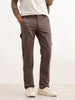 Solid Straight Fit Carpenter Trouser | Grey