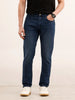 Slim Fit Solid Denim Jeans | Blue