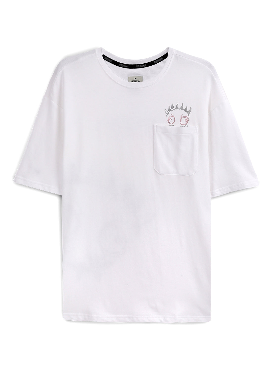 Let The Monster Out White Oversized T-Shirt