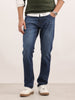 Washed Slim Fit Denim Jeans | Blue