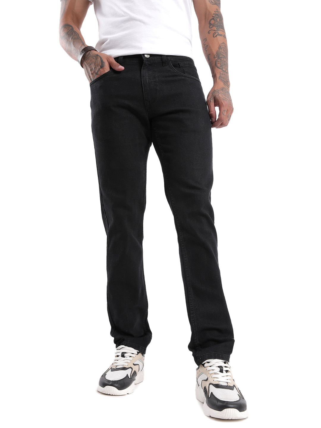 Urban Black 5 Pocket Jeans