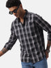 Black Grey Classic Checked Shirt