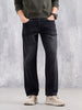 Men's Casual Anti Fit Jeans | Black
