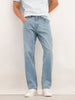 Light Fade Anti Fit Denim Jeans | Light Blue