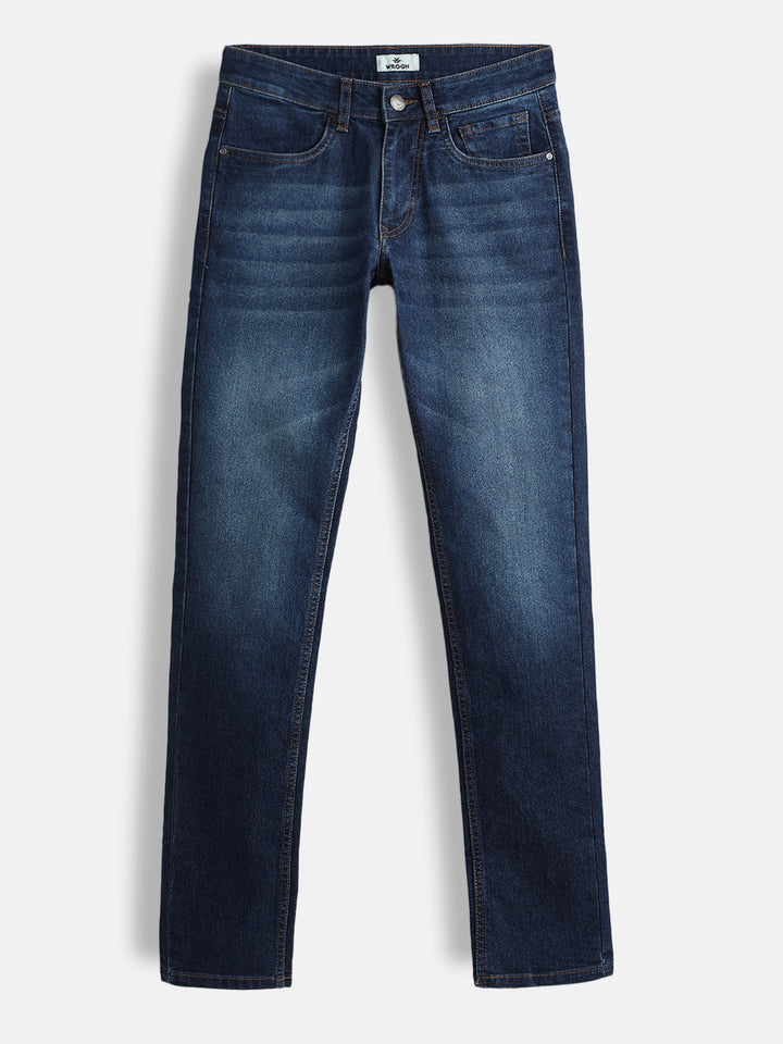 Dark Blue Slim Fit Denim Jeans