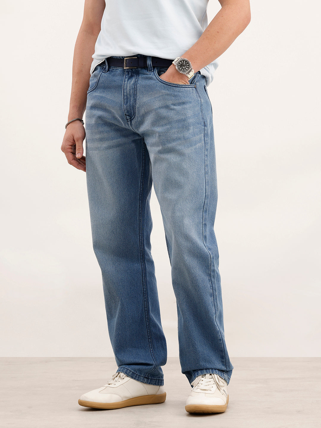 Anti Fit Denim Jeans | Light Blue