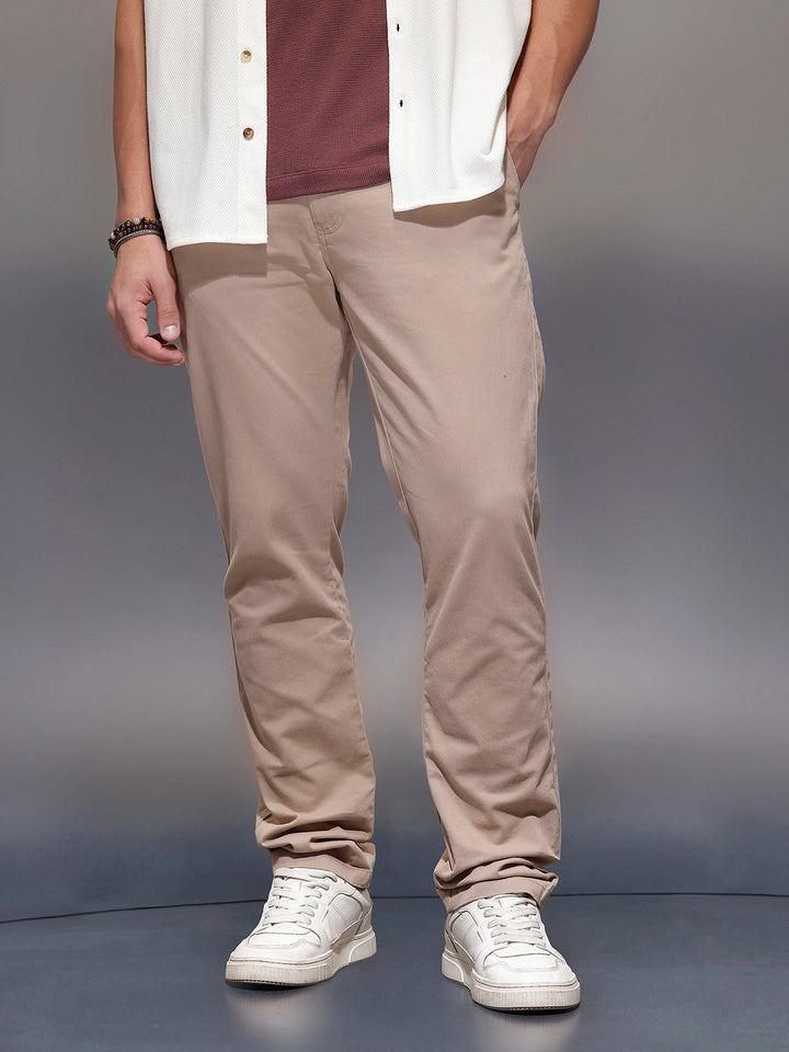 Classic Slim Fit Trouser   |  Brown