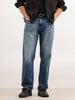 Anti Fit Faded Denim Jeans  | Light Blue