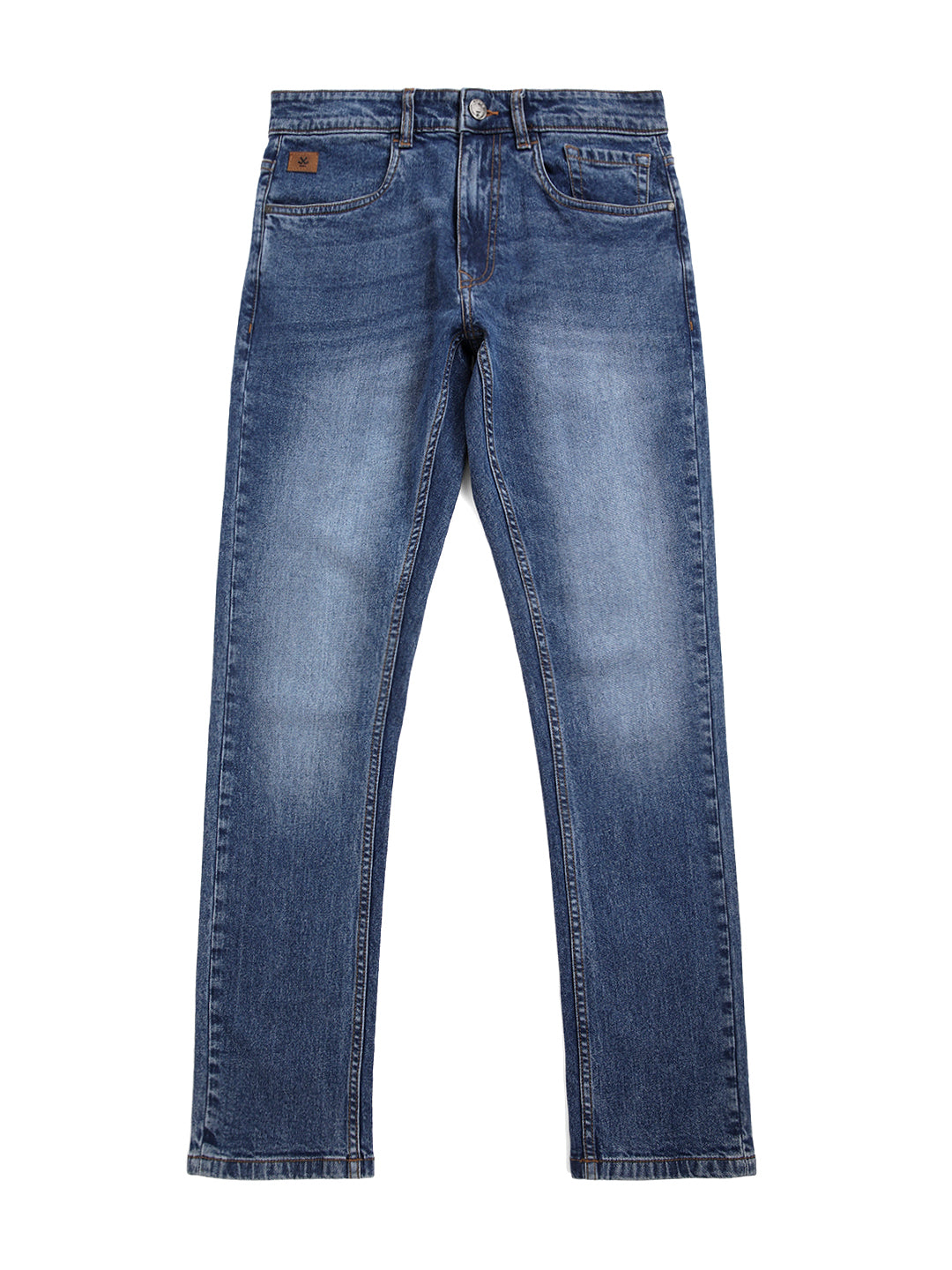 Indigo Medstone Slim Fit Jeans