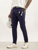 Classic Placement Patch Detail Jogger | Blue